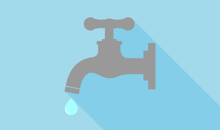 Report No water/low pressure issue