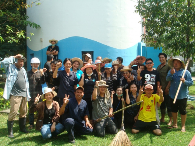 กปภ.สาขาศรีราชา ร่วมกันจัดกิจกรรม \"Big Cleaning Day\"