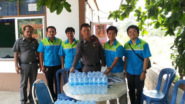 กปภ.สาขาละหานทรายร่วมสนับสนุนกิจกรรมสงกรานต์ที่ผ่านมา