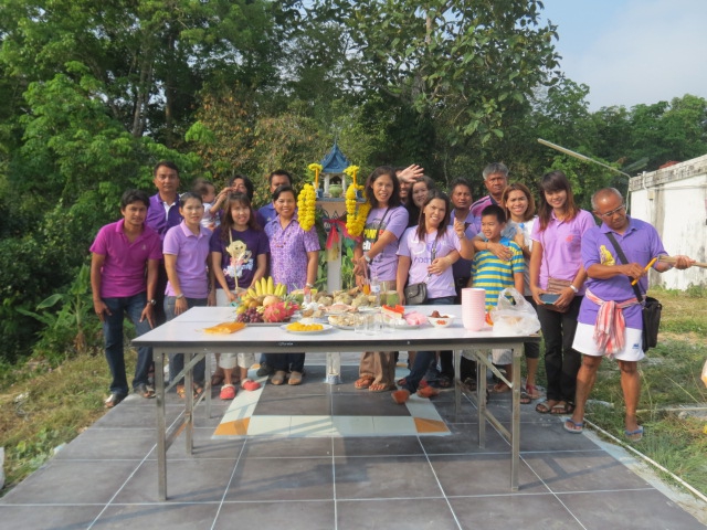 กปภ.สาขาเบตง จัดพิธีทำบุญสำนักงานประจำปี