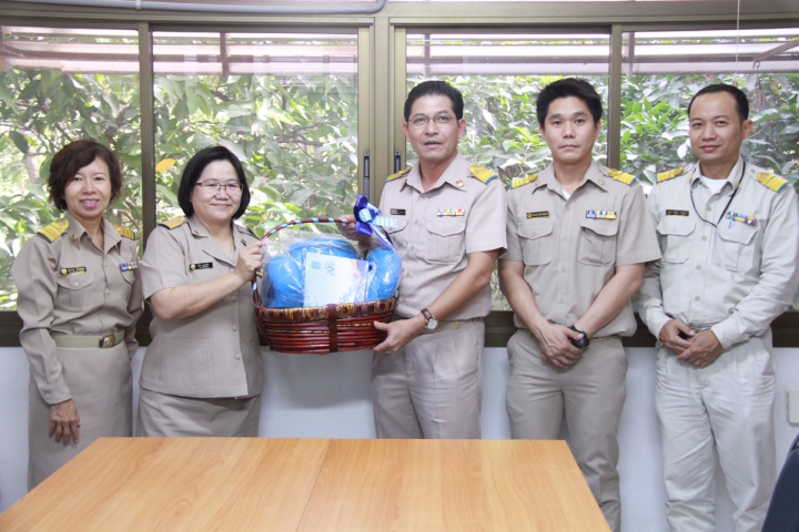 การประปาส่วนภูมิภาคเขต 2 ให้การต้อนรับผู้จัดการการประปานครหลวงสาขามีนบุรี เข้าพบพร้อมสวัสดีปีใหม่ 2559