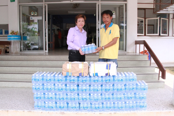 การประปาส่วนภูมิภาคเขต 2 ให้การสนับสนุนน้ำดื่มบรรจุขวด และสมุดปกอ่อน แก่สถานีวิทยุโทรทัศน์กองทัพบก เพื่อนำไปใช้จัดกิจกรรมพิธีมอบศูนย์การเรียนรู้ทีวีดิจิตอล ณ โรงเรียนวัดวังแดงเหนือ จ.พระนครศรีอยุธยา