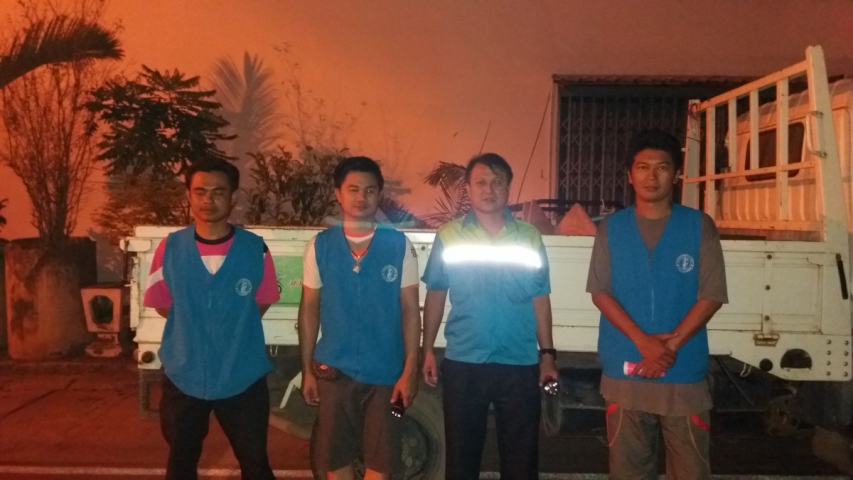 กปภ.สาขาลำปลายมาศ ดำเนินการปฏิบัติงานลดน้ำสูญเสีย ครั้งที่ ๓