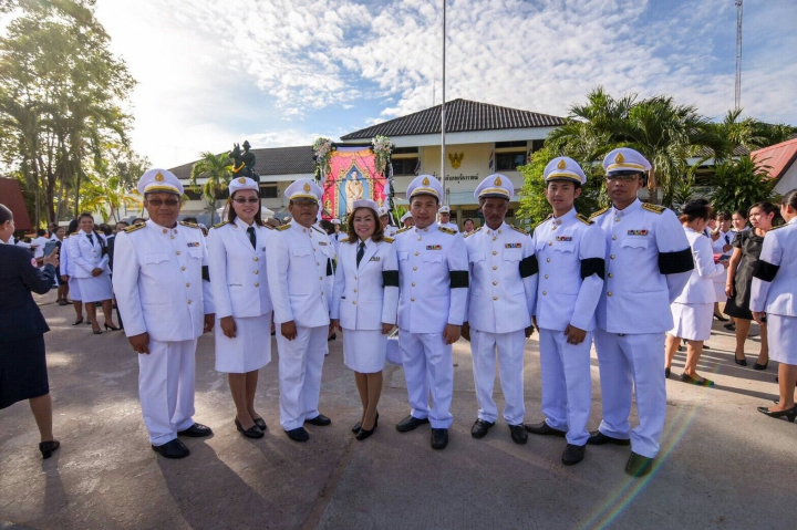 การประปาส่วนภูมิภาคสาขากุฉินารายณ์ เข้าร่วมกิจกรรมรวมพลังแห่งความภักดี