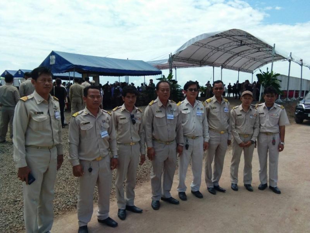 กปภ.สาขาชุมพวง สาขาพิมาย และสาขาโนนสูง ร่วมกันให้การต้อนรับ คณะนายกรัฐมนตรี