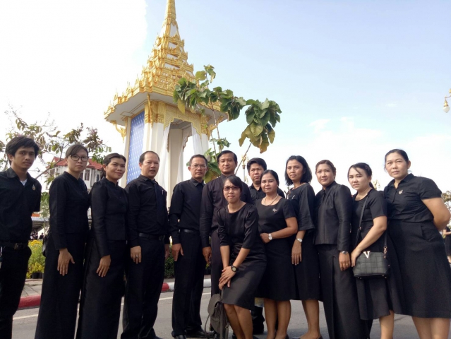 กปภ.ข.2 ร่วมพิธีสงฆ์ เนื่องในพิธีถวายพระเพลิงพระบรมศพ พระบาทสมเด็จพระปรมินทรมหาภูมิพลอดุลยเดช บรมนาถบพิตร