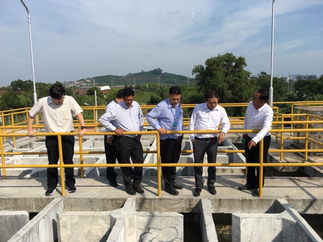 รองผู้ว่าการ (วิชาการ) รักษาการแทนผู้ว่าการ กปภ. และ ผอ.กปภ.ข.4 พร้อมด้วยคณะผู้บริหารการประปาส่วนภูมิภาค ลงพื้นที่ตรวจเยี่ยมโครงการก่อสร้างปรับปรุงขยายการประปาส่วนภูมิภาคสาขาภูเก็ต