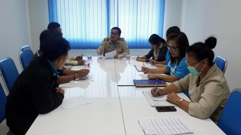 กปภ.สาขาครบุรี จัดกิจกรรมสนทนายามเช้า (Morning Talk) ครั้งที่ 5/2561