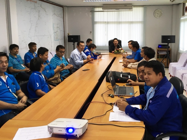 กองระบบจำหน่าย กปภ.ข.๓ ลงพื้นที่จัดอบรมเชิงปฏิบัติการ On The Job Training (OJT) ณ กปภ.สาขาราชบุรี