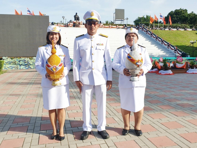 การประปาส่วนภูมิภาคสาขาประจวบคีรีขันธ์ เข้าร่วมพิธีถวายเครื่องราชสักการะพระบรมราชานุสาวรีย์พระบาทสมเด็จพระจอมเกล้าเจ้าอยู่หัวเนื่องใน "วันวิทยาศาสตร์แห่งชาติ" ประจำปี 2562