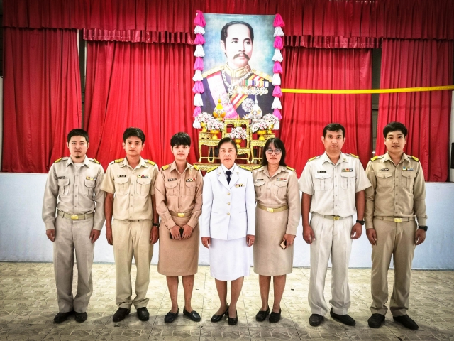 การประปาส่วนภูมิภาคสาขาผักไห่ เข้าร่วมพิธีเนื่องในวันคล้ายวันสวรรคตพระบาทสมเด็จพระจุลจอมเกล้าเจ้าอยู่หัว