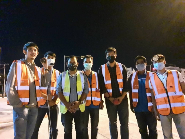 กปภ.สาขากำแพงเพชร ลงพื้นที่ออกหาท่อแตก-ท่อรั่ว เชิงรุก (Active Leak Control)