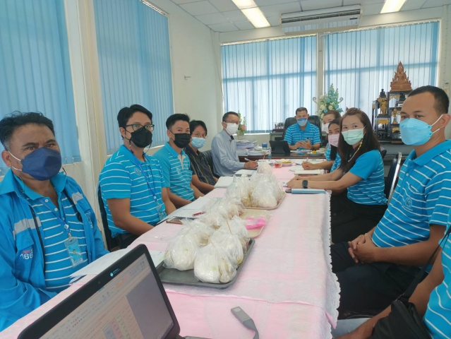 กปภ.สาขาภูเก็ต จัดกิจกรรมสนทนายามเช้า (Morning Talk) ครั้งที่ 1/2565 ประจำเดือนตุลาคม 2564