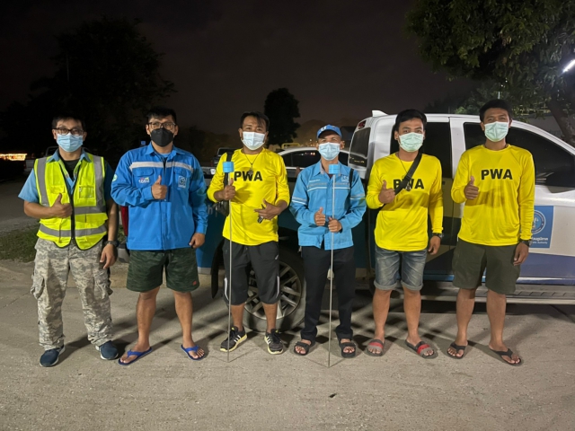 กปภ.สาขากาญจนบุรี ลงพื้นที่ ทำ Step Test ค้นหาท่อแตกรั่ว ลดปัญหาการเกิดน้ำสูญเสีย