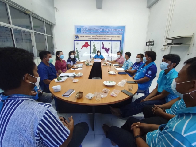 การประปาส่วนภูมิภาคสาขาคลองท่อม ได้จัดกิจกรรม Morning Talk ครั้งที่ 3/2565