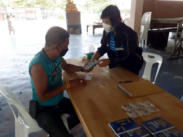 กปภ.สาขาคลองท่อม จัดกิจกรรมเติมใจให้กัน ( Home Care ) ครั้งที่ 3/2565 ลงพื้นที่เชิงรุก ณ.สำนักงานเทศบาลตำบลลำทับ อำเภอลำทับ จังหวัดกระบี่
