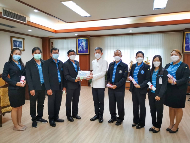 กปภ.สาขาอ้อมน้อย กปภ.สาขาสามพรานและกปภ.สาขานครปฐม เข้าสวัสดีปีใหม่ผู้ว่าราชการจังหวัดนครปฐม