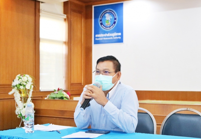 กปภ.สาขาปทุมธานี จัดกิจกรรม Morning Talk ประจำเดือนมกราคม พ.ศ. 2565