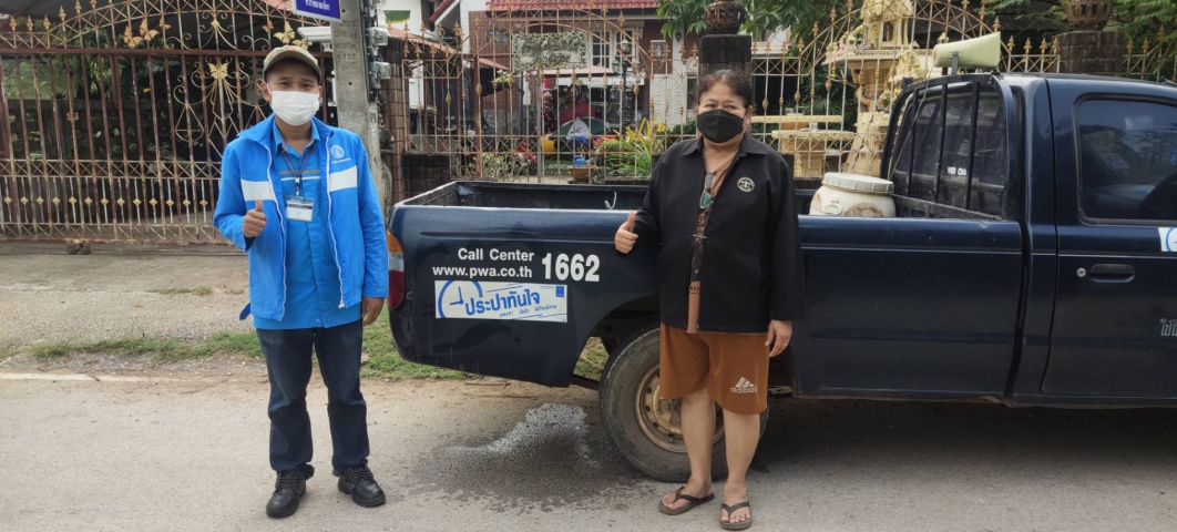 กปภ.สาขากำแพงเพชร รุด!! แก้ปัญหาน้ำไม่ไหล ส่งม้าเร็วตรวจสอบเร่งด่วน