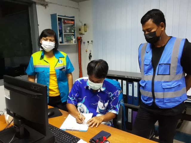 กปภ.สาขาคลองท่อม ลงพื้นที่ทำ Step Test สำรวจหาท่อแตกรั่ว บริเวณพื้นที่ ตำบลคลองท่อมใต้ ตำบลเพหลา อำเภอคลองท่อม จังหวัดกระบี่