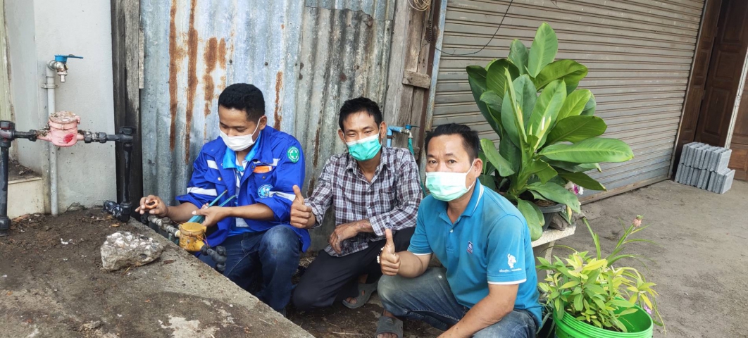 กปภ.สาขากำแพงเพชร สานความสุขให้ลูกค้า เฮ!! บริการฟรีไม่มีค่าใช้จ่าย