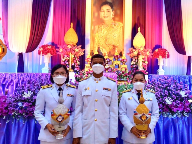 การประปาส่วนภูมิภาคสาขากระบี่ ร่วมพิธีพิธีถวายเครื่องราชสักการะ วางพานพุ่มและพิธีถวายพระพรชัยมงคล เนื่องในโอกาสวันเฉลิมพระชนมพรรษา สมเด็จพระนางเจ้าสุทิดา พัชรสุธาพิมลลักษณ พระบรมราชินี 3 มิถุนายน 2565