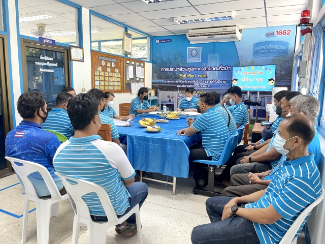 การประปาส่วนภูมิภาคสาขาตะกั่วป่า จัดกิจกรรมสนทนายามเช้า (Morning Talk) ครั้งที่ 10/2565