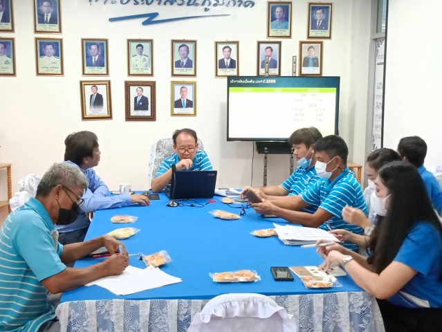 กปภ.สาขาสุพรรณบุรีจัดกิจกรรมสนทนายามเช้า (Morning Talk) ประจำเดือน พฤศจิกายน 2565 ครั้งที่ 2/2566