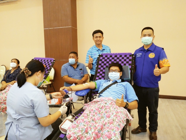 กปภ.สาขาด่านช้างร่วมบริจาคโลหิต