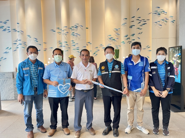 การประปาส่วนภูมิภาคสาขาตะกั่วป่า ลงพื้นที่พบลูกค้ารายใหญ่ ภายใต้กิจกรรมมุ่งมั่นเพื่อปวงชน เติมใจให้กัน