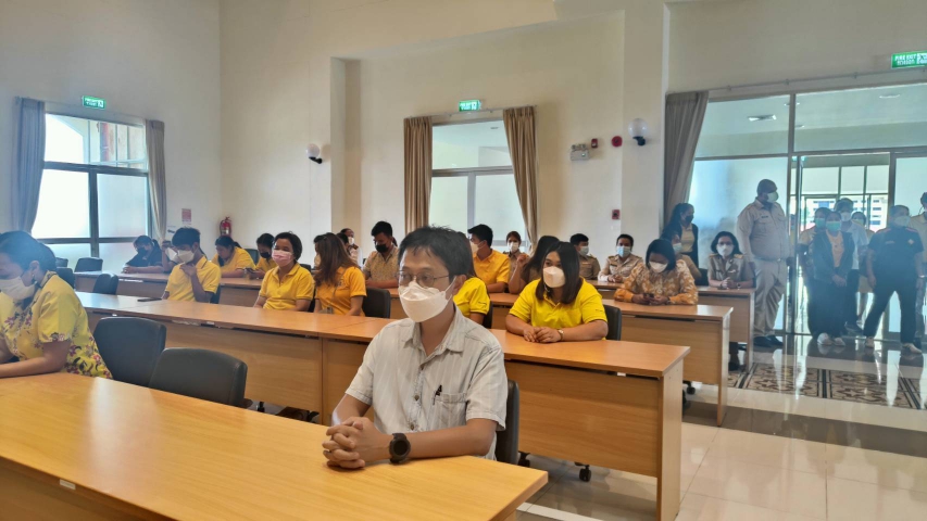 กปภ.สาขาภูเก็ต  เข้าร่วมพิธีการเจริญพระพุทธมนต์และเจริญจิตภาวนาเพื่อถวายพระพรแด่สมเด็จพระเจ้าลูกเธอ เจ้าฟ้าพัชรกิติยาภานเรนทิราเทพยวดี กรมหลวงราชสาริณีสิริพัชร มหาวัชรราชธิดา