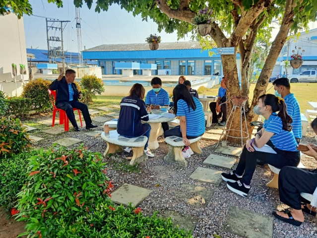 กปภ.สาขาปราณบุรี จัดกิจกรรมMorning Talk ประจำเดือนธันวาคม 2565 ตามแผนกิจกรรมสร้างระบบและส่งเสริมความผูกพัน ตามยุทธศาสตร์ พร้อมคัดเลือกดาวเด่นประจำไตรมาส 1/2566