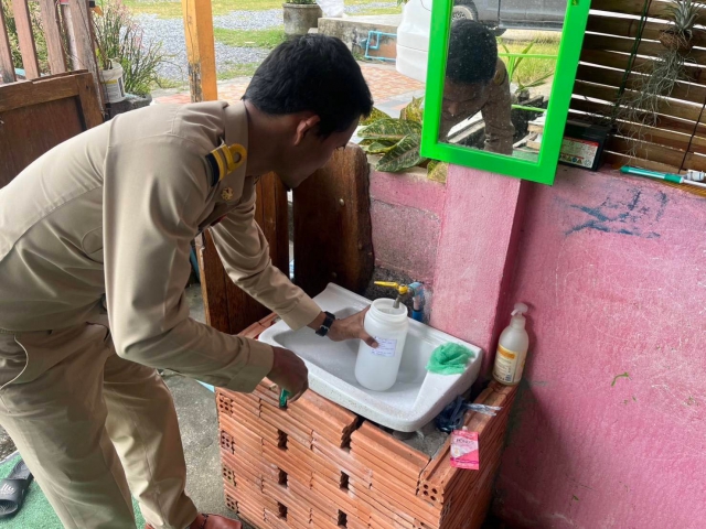 การประปาส่วนภูมิภาคสาขาพังงา ตรวจสอบวิเคราะห์คุณภาพน้ำประปา