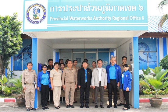 อธิบดีกรมอนามัย (กรรมการ กปภ.) ลงพื้นที่ตรวจเยี่ยม กปภ.ข.6