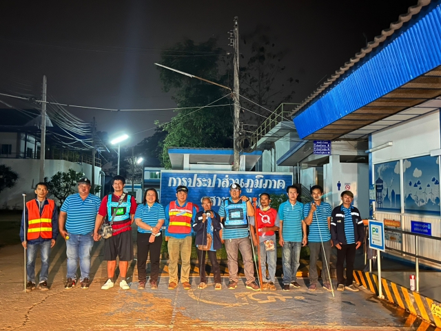 การประปาส่วนภูมิภาคสาขาอุตรดิตถ์ ออกค้นหาท่อแตกรั่ว