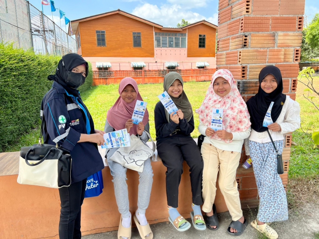 กปภ.สาขานราธิวาส ออกหน่วยเติมใจให้กันพื้นที่ตันหยงมัส ครั้งที่ 3 ประจำปี 2566