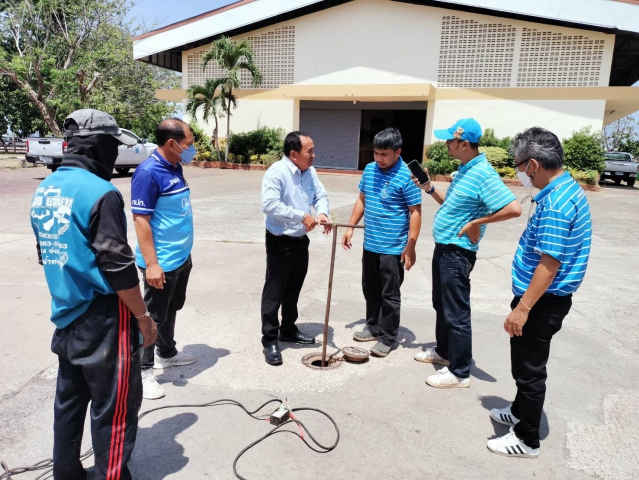 การประปาส่วนภูมิภาคสาขาชุมพร เร่งดำเนินการตรวจสอบพื้นที่น้ำไม่ไหลบริเวณ ตำบลปากน้ำ อำเภอเมือง จังหวัดชุมพร