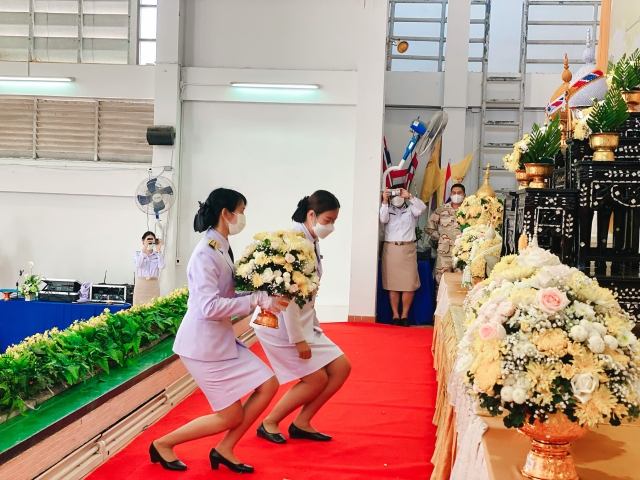 การประปาส่วนภูมิภาคสาขากุยบุรีเข้าร่วมพิธีวันจักรี 6 เมษายน 2566