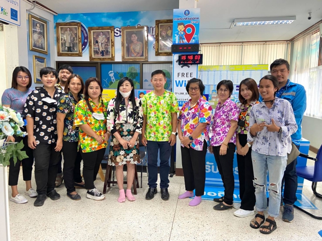 กปภ.สาขาขลุง ร่วมสืบสานวัฒนธรรมไทย จัดกิจกรรมสรงน้ำพระ และรดน้ำดำหัว เนื่องในวันสงกรานต์ (ปีใหม่ไทย) ประจำปี 2566