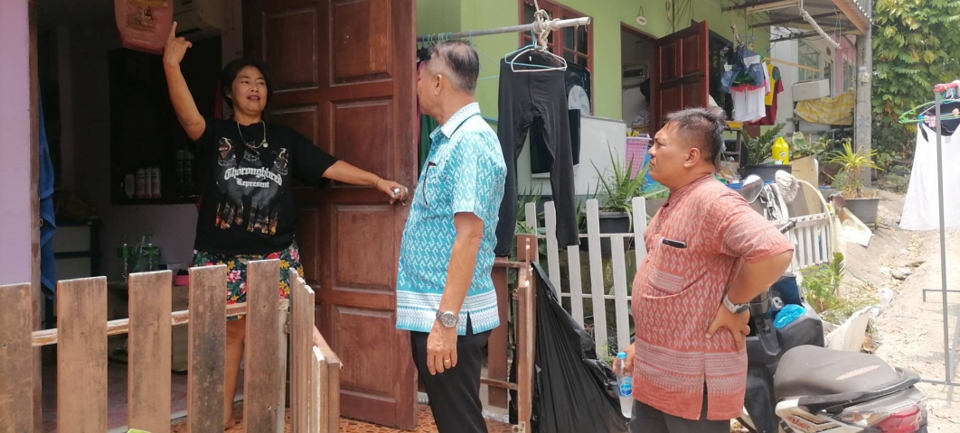 กปภ.สาขาเกาะสมุย ลงพื้นที่ตรวจสอบและแก้ไขปัญหาน้ำไม่ไหล