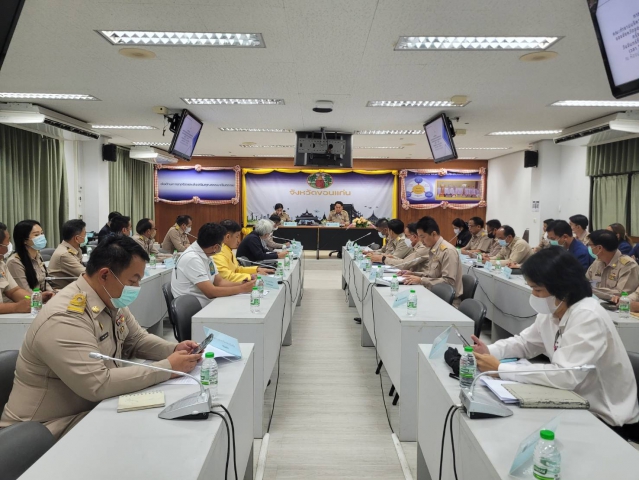 กปภ.ข.6 ร่วมประชุมคณะทำงานบริหารจัดการทรัพยากรน้ำจังหวัดขอนแก่นแบบบูรณาการ