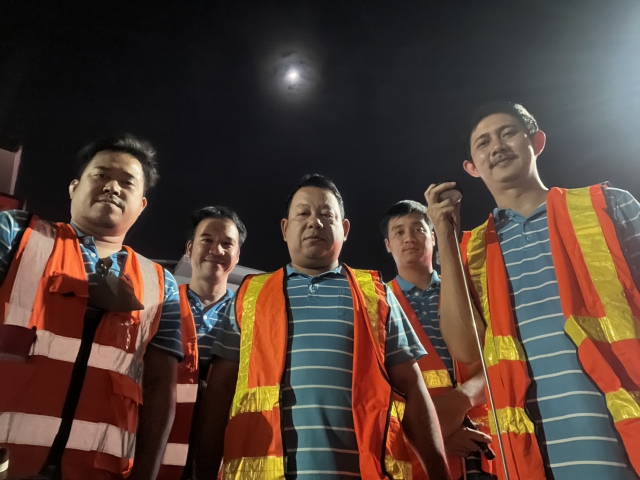 กปภ.สาขากำแพงเพชร ลุย ! หาท่อแตกรั่ว ส่งทีมซ่อมทันที