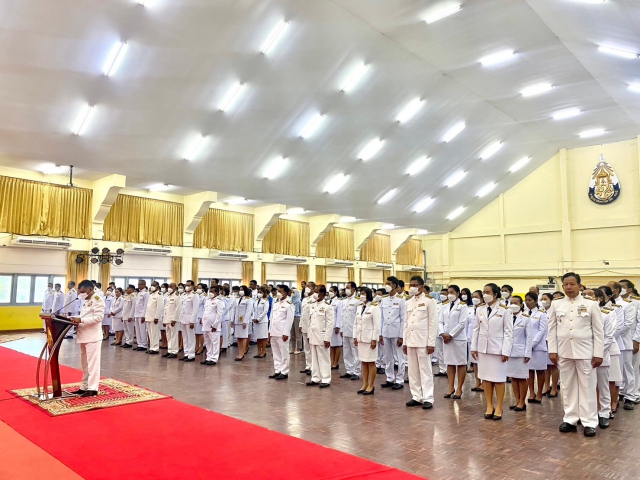 กปภ.สาขาคลองท่อม เข้าร่วมพิธีวางพานพุ่มดอกไม้ถวายราชสักการะ เนื่องในโอกาสเฉลิมฉลองวาระครบรอบ 100 ปี วันประสูติ สมเด็จพระเจ้าพี่นางเธอ เจ้าฟ้ากัลยาณิวัฒนา กรมหลวงนราธิวาสราชนครินทร์