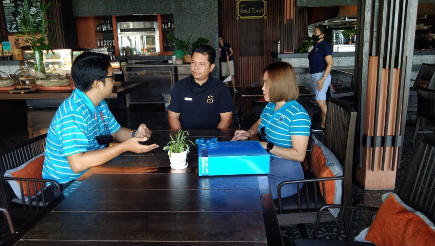 กปภ.สาขาภูเก็ต จัดกิจกรรมเติมใจให้กัน ออกพบปะลูกค้ารายใหญ่