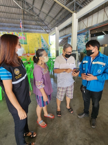 กปภ.สาขาราชบุรี  ออกให้บริการรับคำร้องขอติดตั้งประปาใหม่ ในพื้นที่ตำบลหินกอง