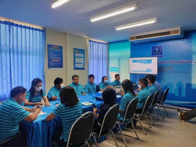 การประปาส่วนภูมิภาคสาขาวิเศษชัยชาญ ร่วมจัดกิจกรรมสนทนายามเช้า Morning Talk ประจำเดือน พฤษภาคม 2566