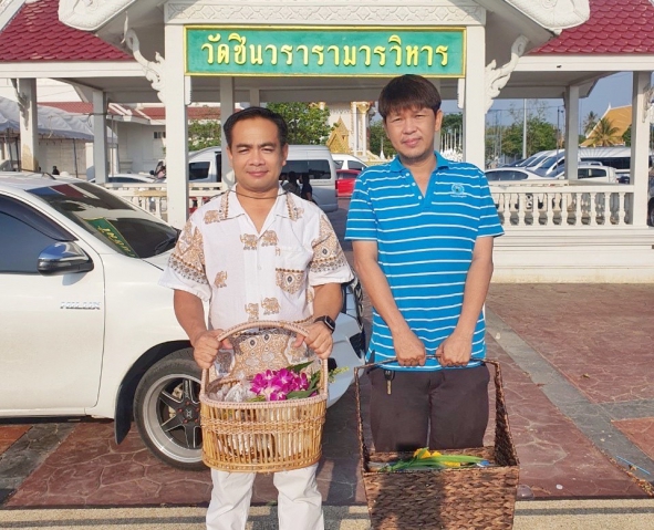 กปภ.สาขาปทุมธานีร่วมกิจกรรมโครงการเข้าวัดปฏิบัติธรรมวันธรรมสวนะ ของจังหวัดปทุมธานี ประจำปีงบประมาณ 2566