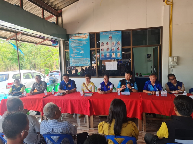 กปภ.ข.7 และ กปภ.สาขาสว่างแดนดิน ลงพื้นที่รับฟังความคิดเห็นการขอใช้แหล่งน้ำในพื้นที่บ้านหนองบ่อ อ.หนองหาน จ.อุดรธานี