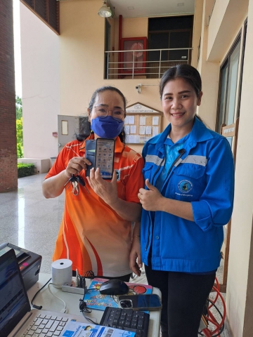 กปภ.สาขาราชบุรี ออกให้บริการรับชำระค่าน้ำประปานอกสถานที่ พร้อมแนะนำช่องทางบริการออนไลน์ของ กปภ.