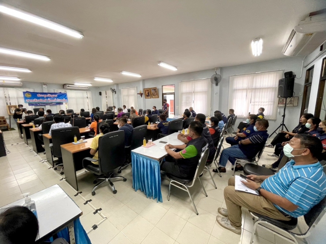 กปภ.สาขาขลุง เข้าร่วมกิจกรรมของนายอำเภอขลุงและคณะ ในการออกเยี่ยมเยียนกำนัน ผู้ใหญ่บ้าน ฯลฯ และองค์กรปกครองส่วนท้องถิ่นตำบลวันยาว อำเภอขลุง จังหวัดจันทบุรี